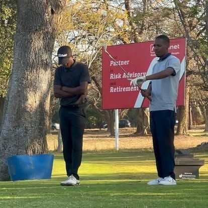 Players on the course at Lusaka Golf Club