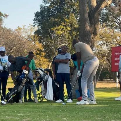 A Sunday round in progress